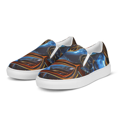 Women's Slip-On Canvas Shoes - Pimenov's Cosmos