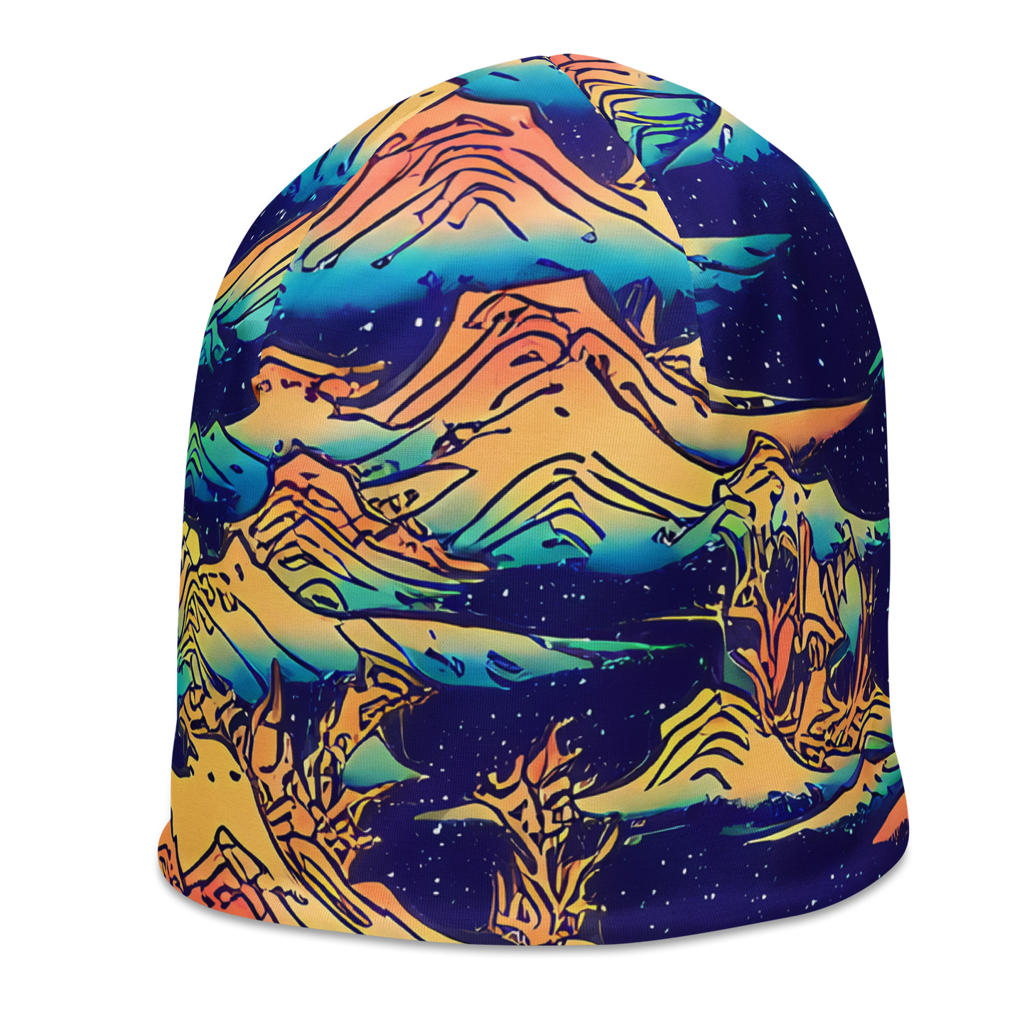 Beanie - Mystical Mountain Mirage