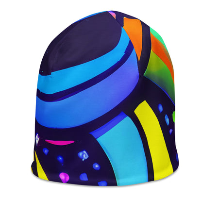 Beanie - Neon Graffscape