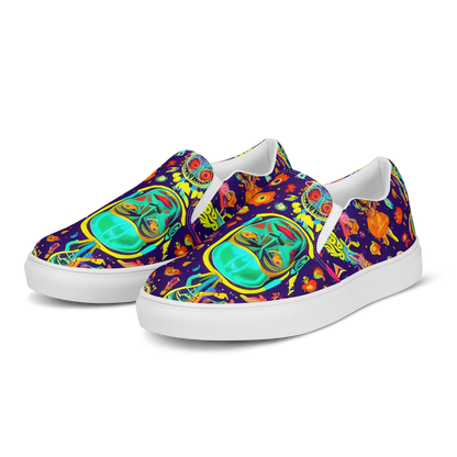 Women's Slip-On Canvas Shoes - Celestial Quirk