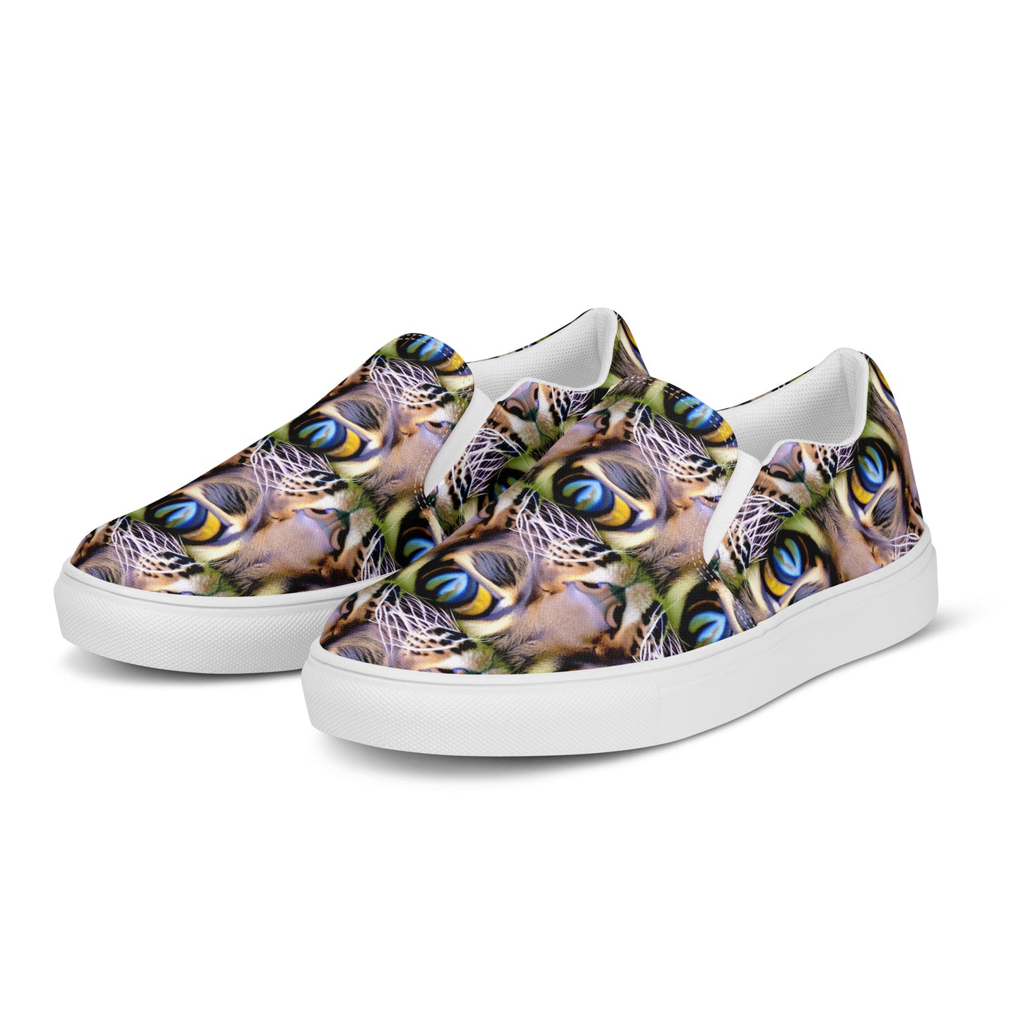 Men's Slip-On Canvas Shoes - Eye of the Wild