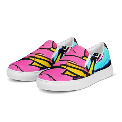 Women's Slip-On Canvas Shoes - Barbier Bloom