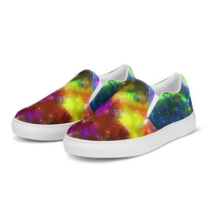 Women's Slip-On Canvas Shoes - Neer Nebula