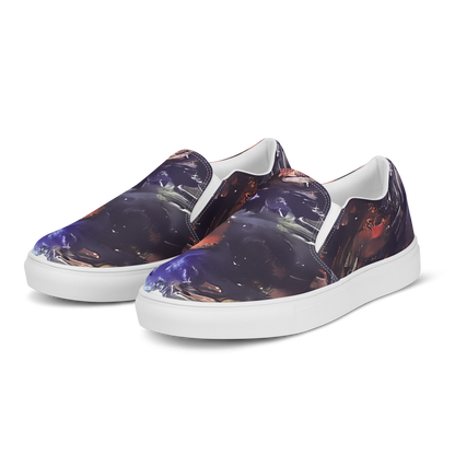 Women's Slip-On Canvas Shoes - Twisted Terra