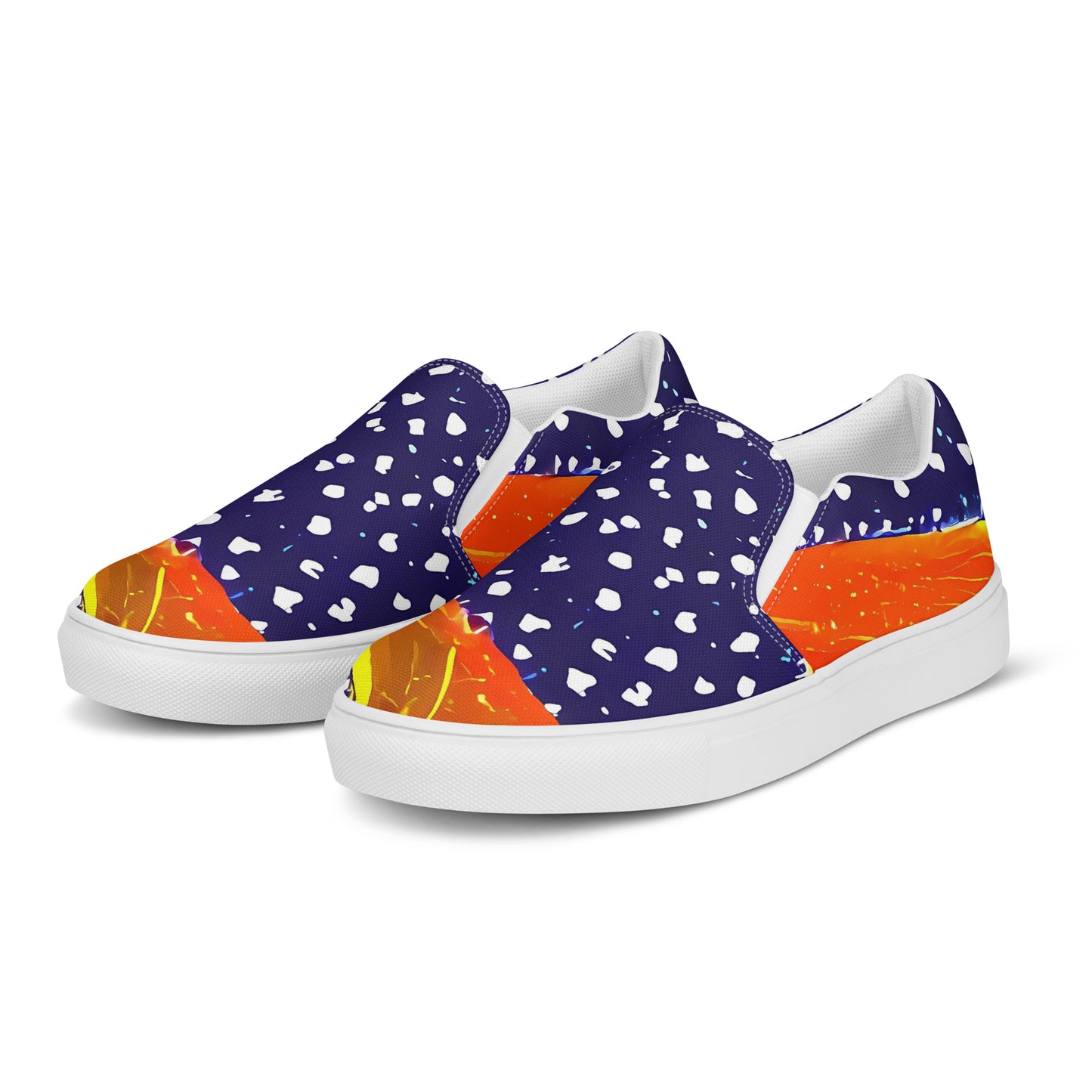 Women's Slip-On Canvas Shoes - Jungle Zephyr