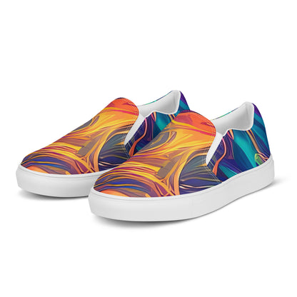 Men's Slip-On Canvas Shoes - Artgerm Blaze