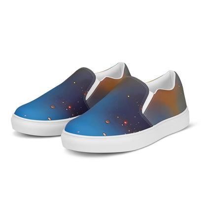 Women's Slip-On Canvas Shoes - Vivid Whisper