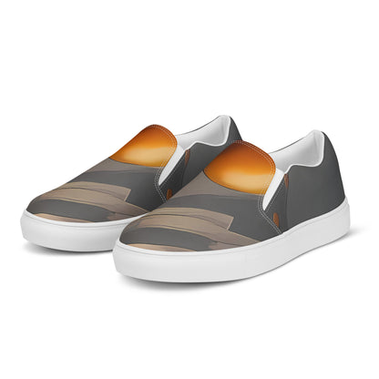 Men's Slip-On Canvas Shoes - Cosmonaut Dreams