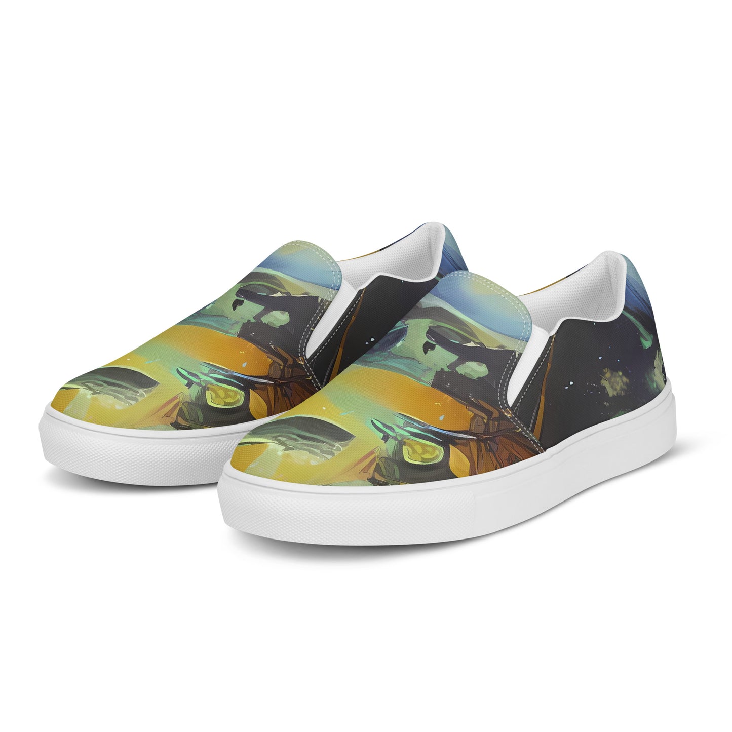 Men's Slip-On Canvas Shoes - Menzel's Maelstrom