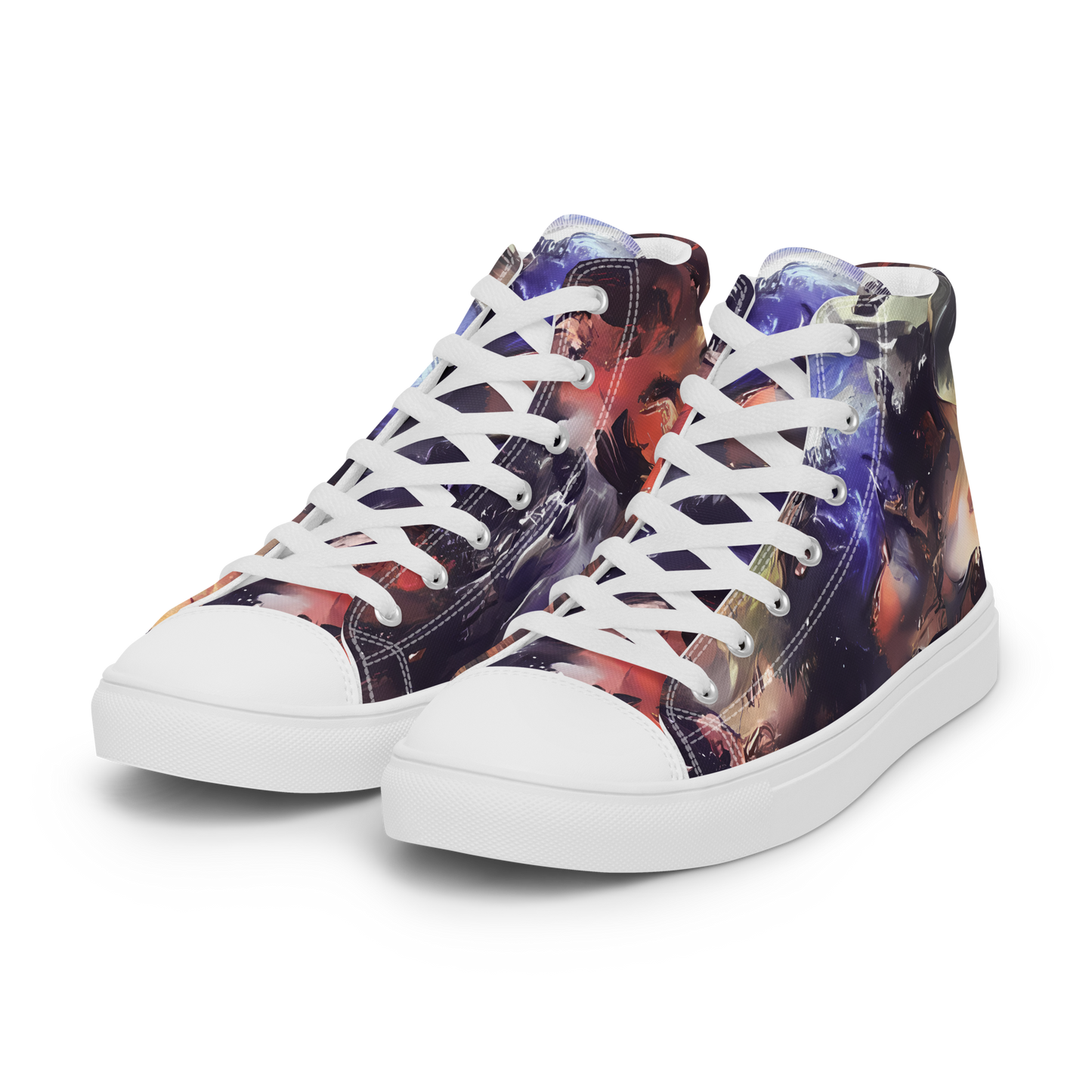 Men's High Top Canvas Shoes - Twisted Terra