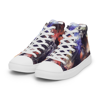Men's High Top Canvas Shoes - Twisted Terra
