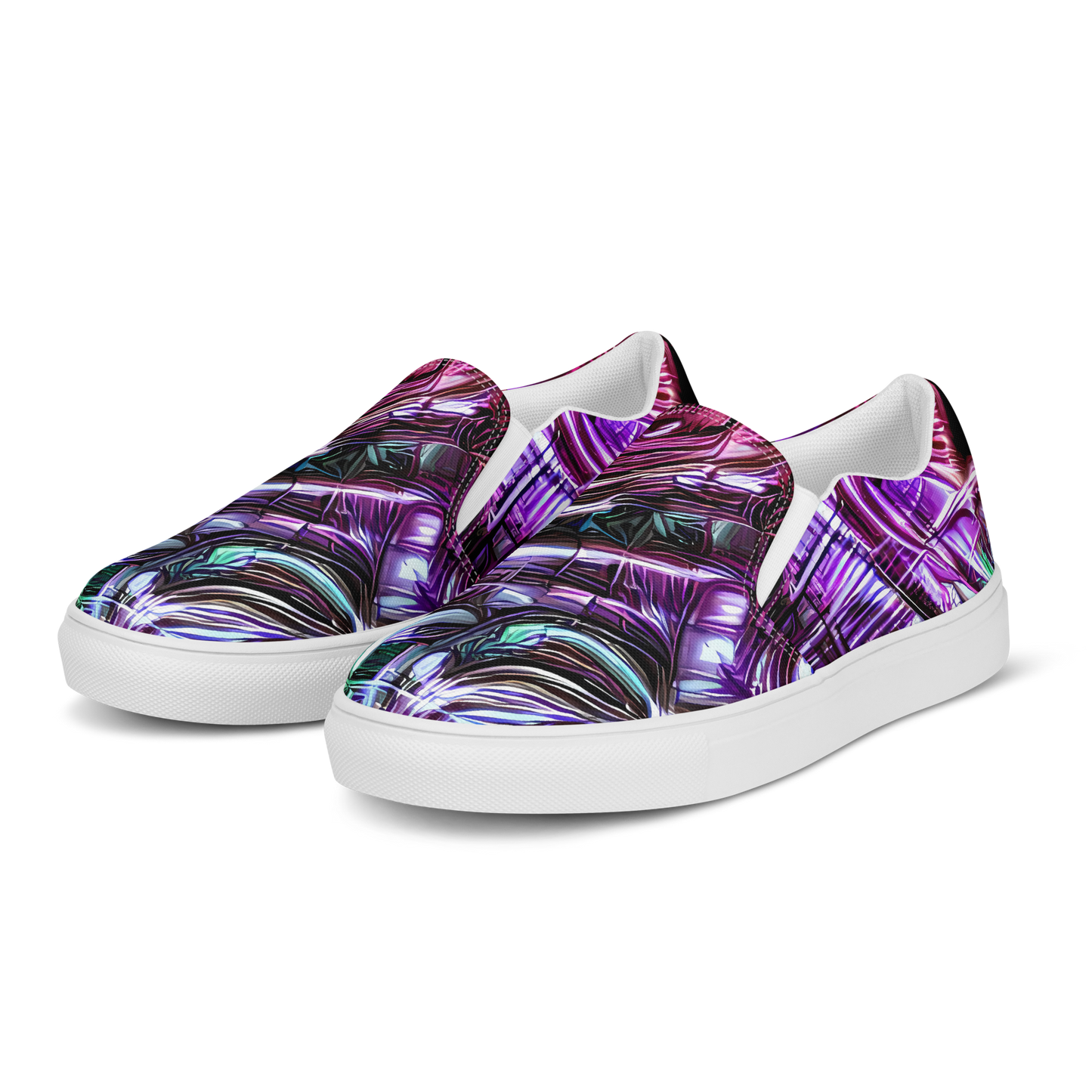 Men's Slip-On Canvas Shoes - Nebula Fusions