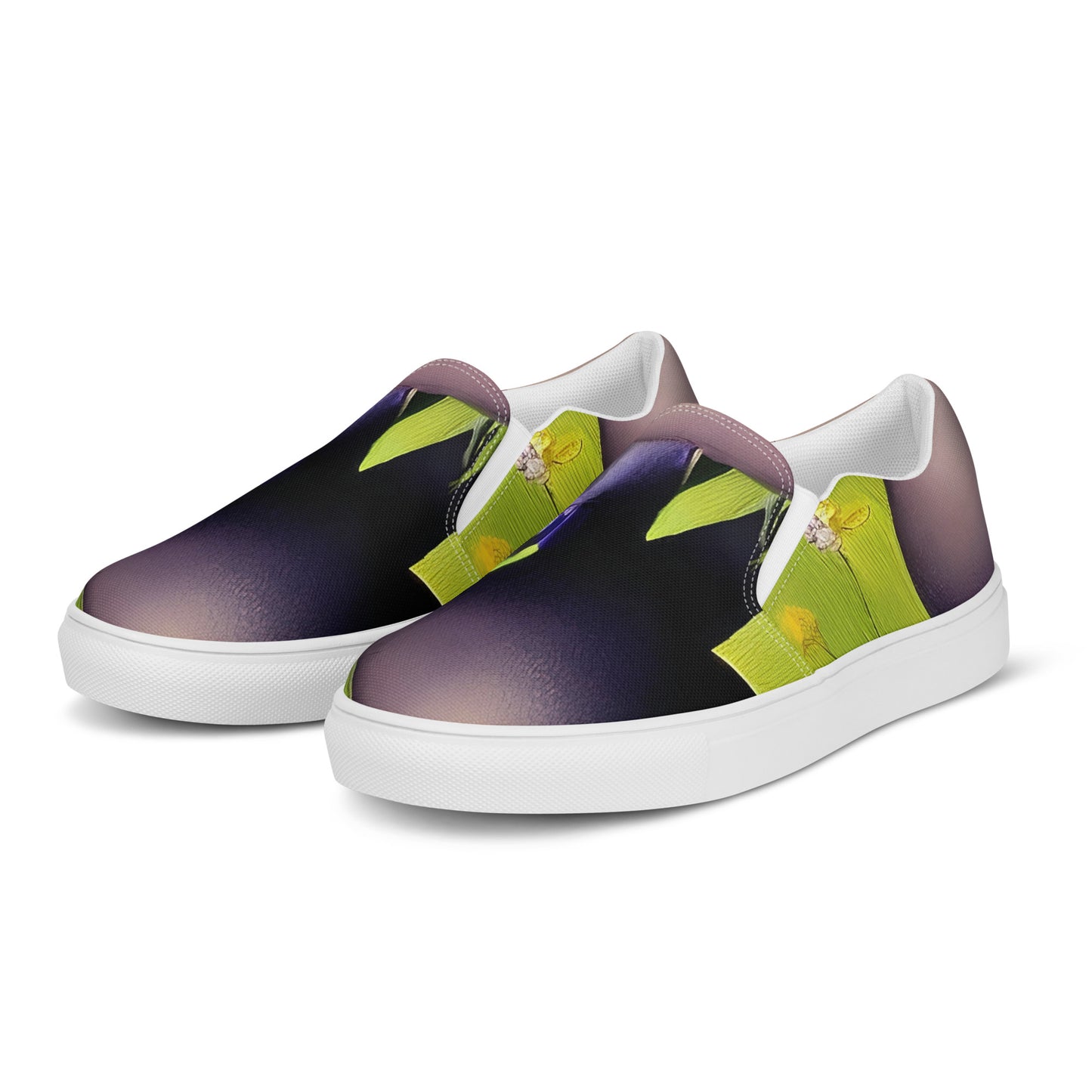 Women's Slip-On Canvas Shoes - Verdant Safari