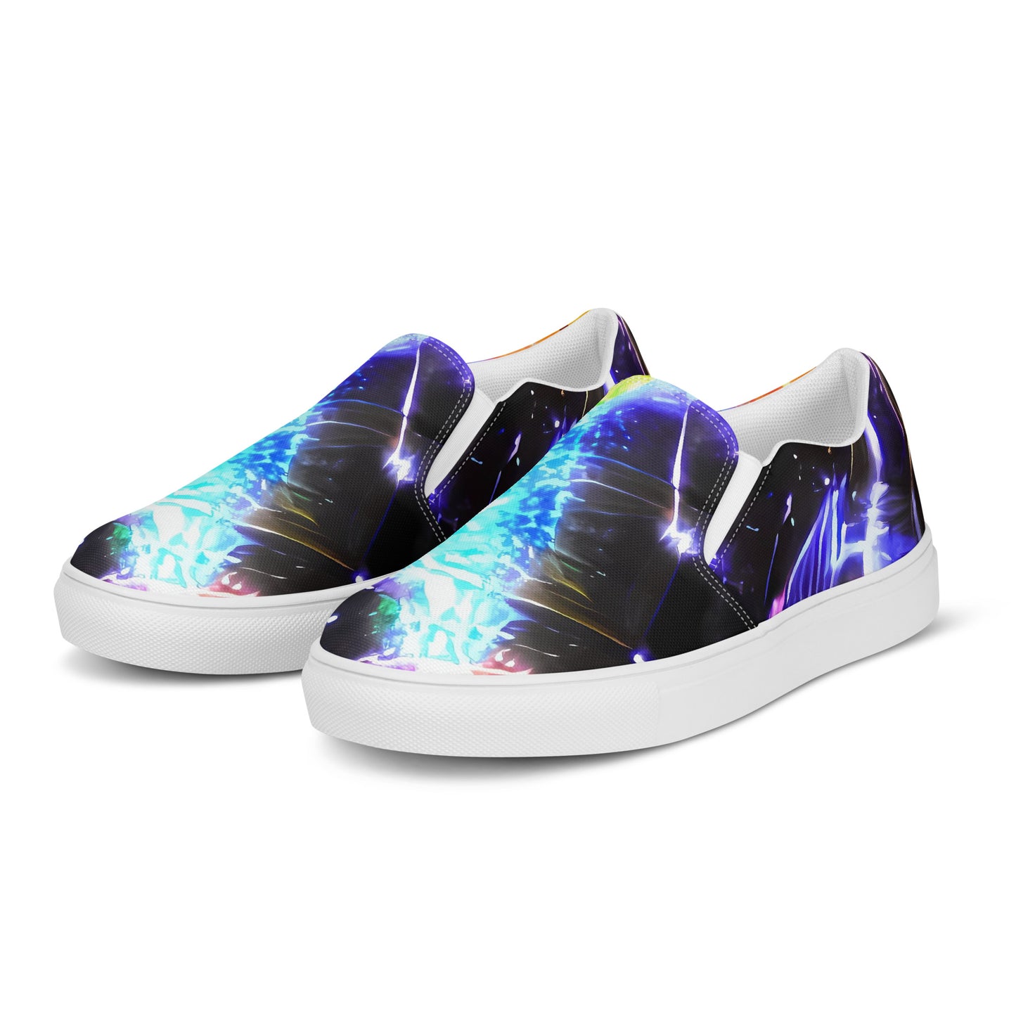 Women's Slip-On Canvas Shoes - Hirschl's Vortex