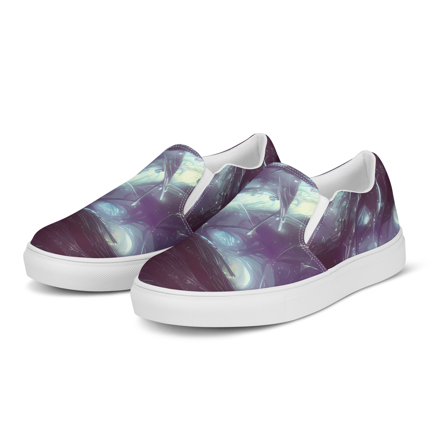 Women's Slip-On Canvas Shoes - Nihei Shimmer