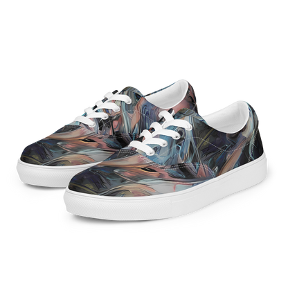 Women's Lace-Up Canvas Shoes - Daydream Cascade