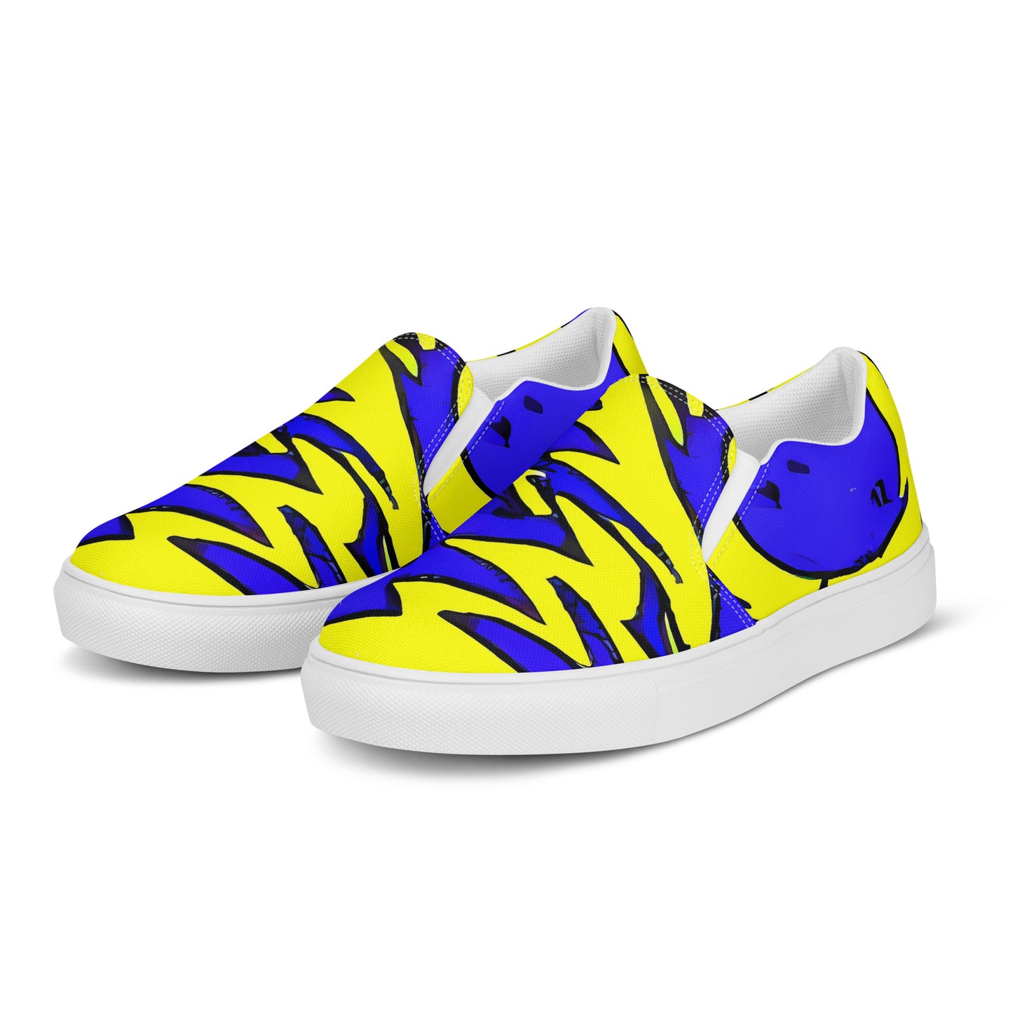 Women's Slip-On Canvas Shoes - Fleeting Firefly