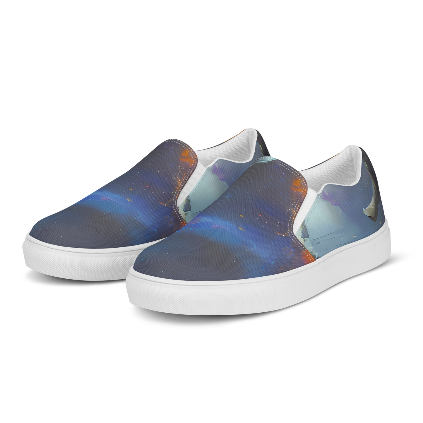 Women's Slip-On Canvas Shoes - Gravity's Palette