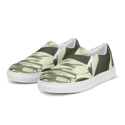 Women's Slip-On Canvas Shoes - Shadow Stratum