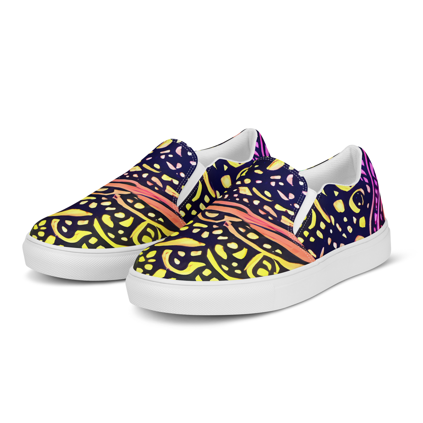 Women's Slip-On Canvas Shoes - Isenbrant Illumination