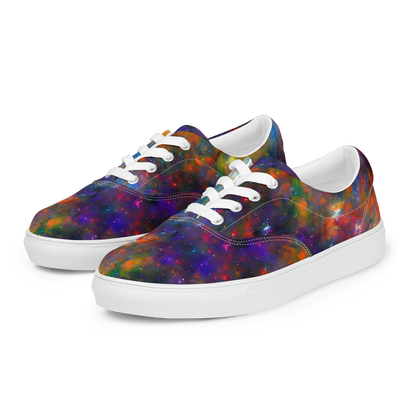 Women's Lace-Up Canvas Shoes - Ephemeral Fantasy