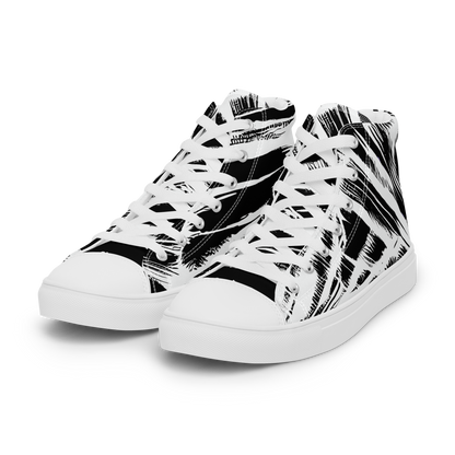 Women's High Top Canvas Shoes - Silent Thunder