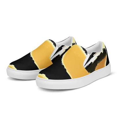 Men's Slip-On Canvas Shoes - Savannah Nightfall