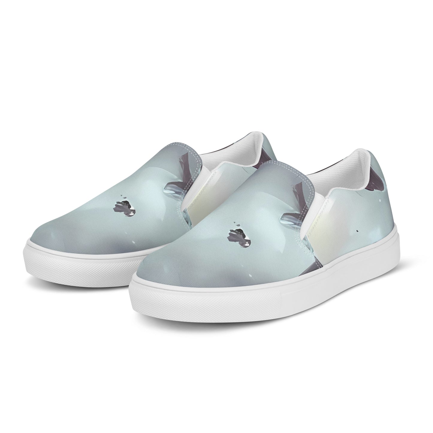 Men's Slip-On Canvas Shoes - Nebula Wisp