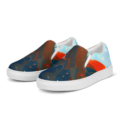 Women's Slip-On Canvas Shoes - Ghenie's Whirl