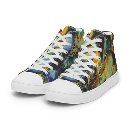 Men's High Top Canvas Shoes - Menzel's Maelstrom