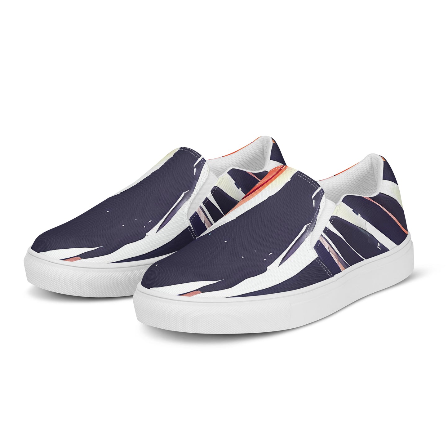Women's Slip-On Canvas Shoes - Radiant Drift