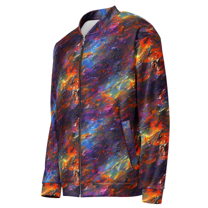 Bomber Jacket - Auroral Ripples