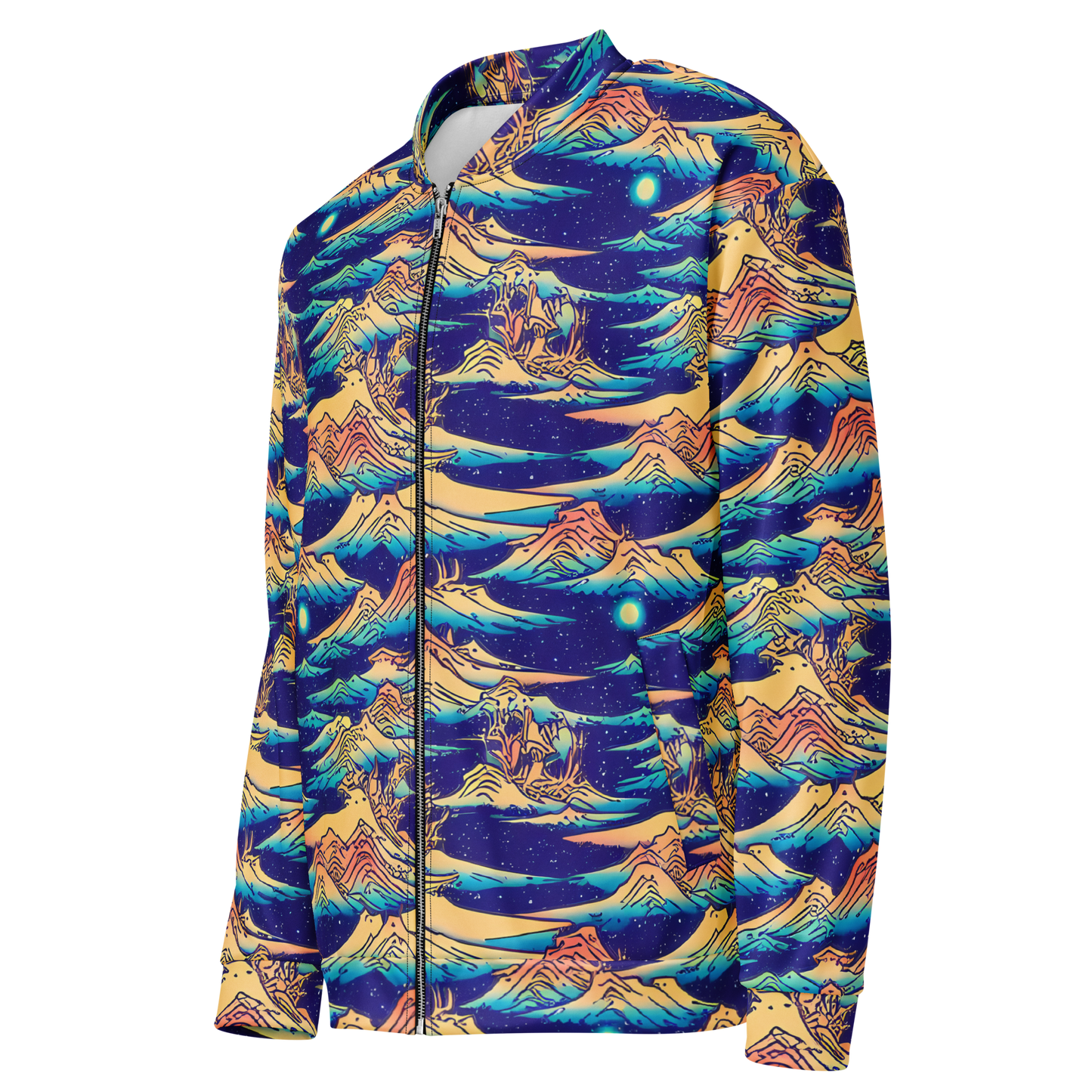 Bomber Jacket - Mystical Mountain Mirage