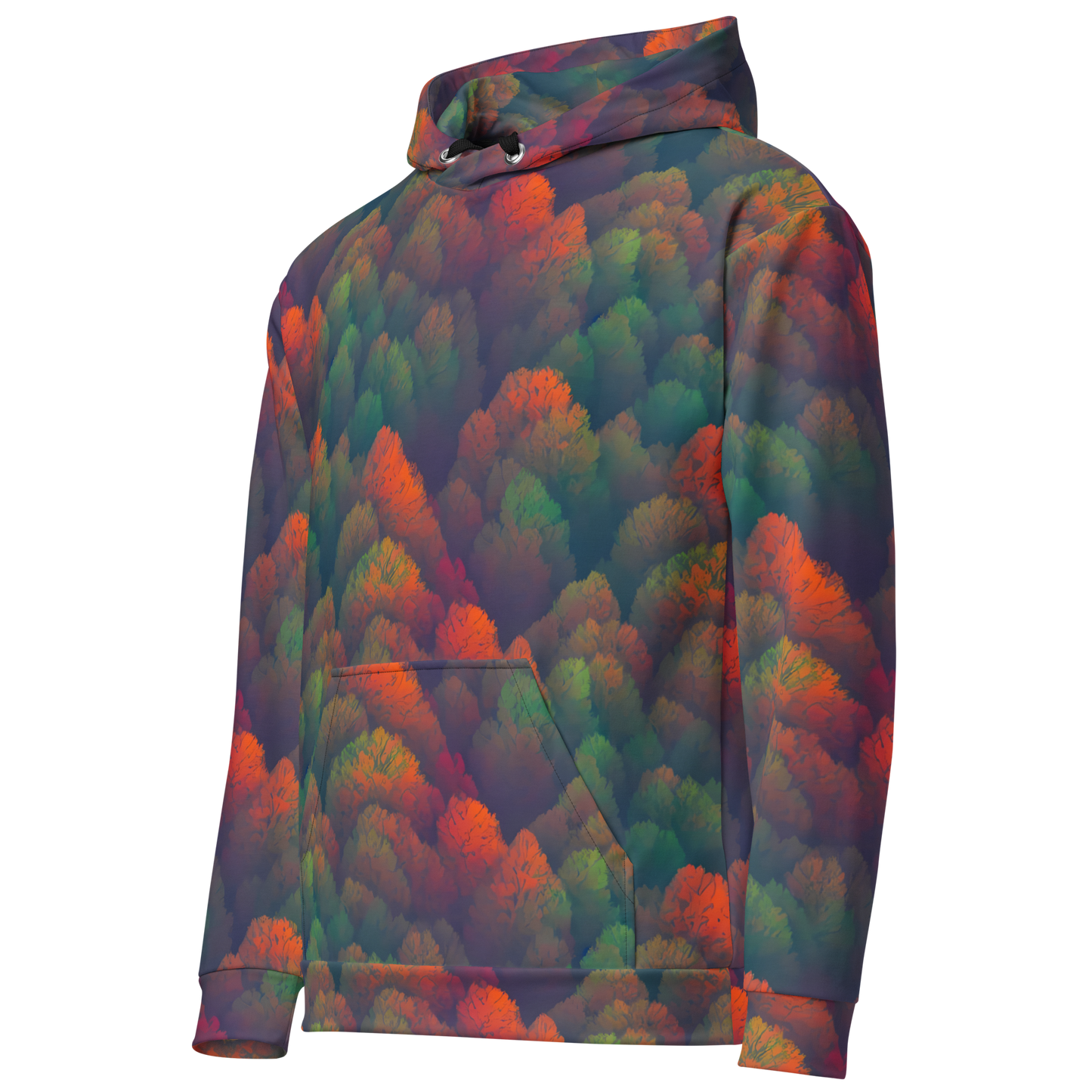 Hoodie - Flame-Kissed Foliage