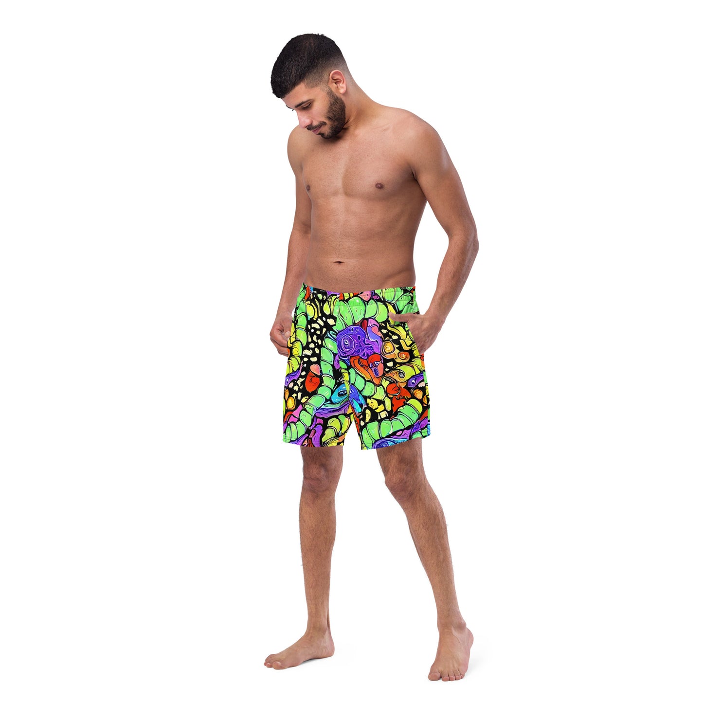 Swim Trunks - Frostwork Fantasy