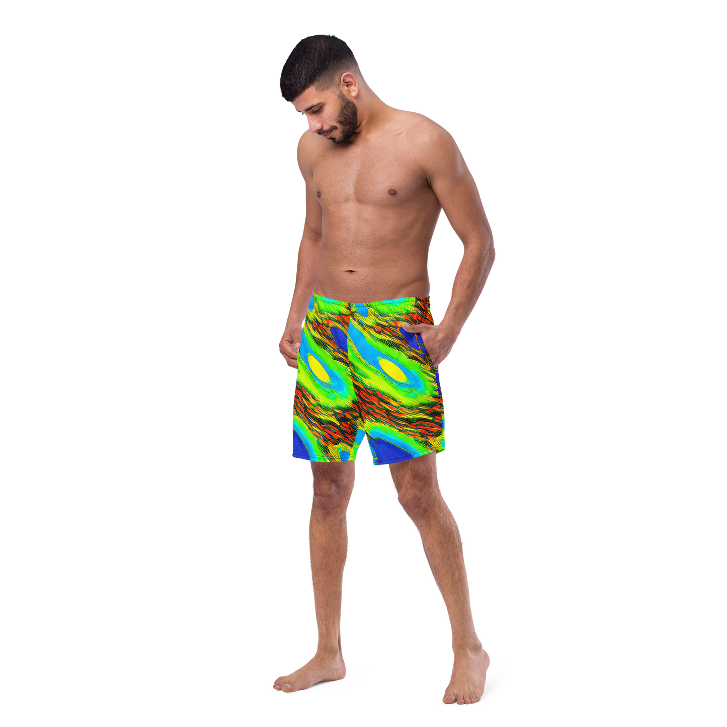 Swim Trunks - Hodgkin's Blaze