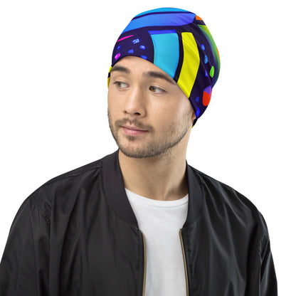 Beanie - Neon Graffscape
