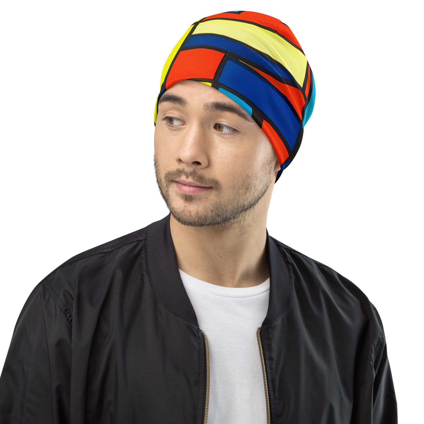 Beanie - Neon Fractals