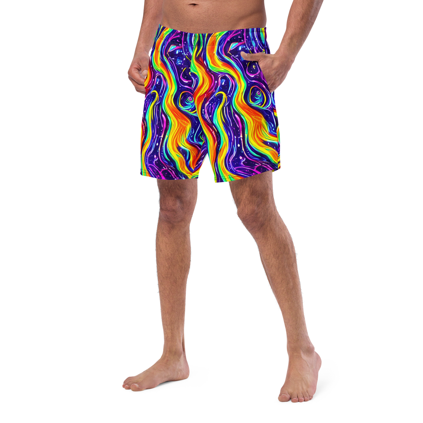 Swim Trunks - Galactic Flames