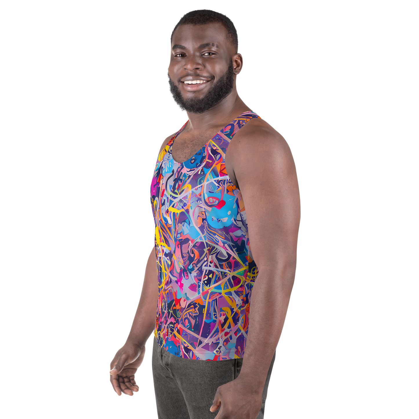 Men's Tank Top - Vibrant Fusion