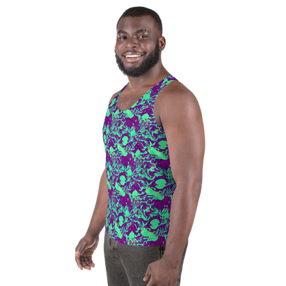 Men's Tank Top - Alien Ripples