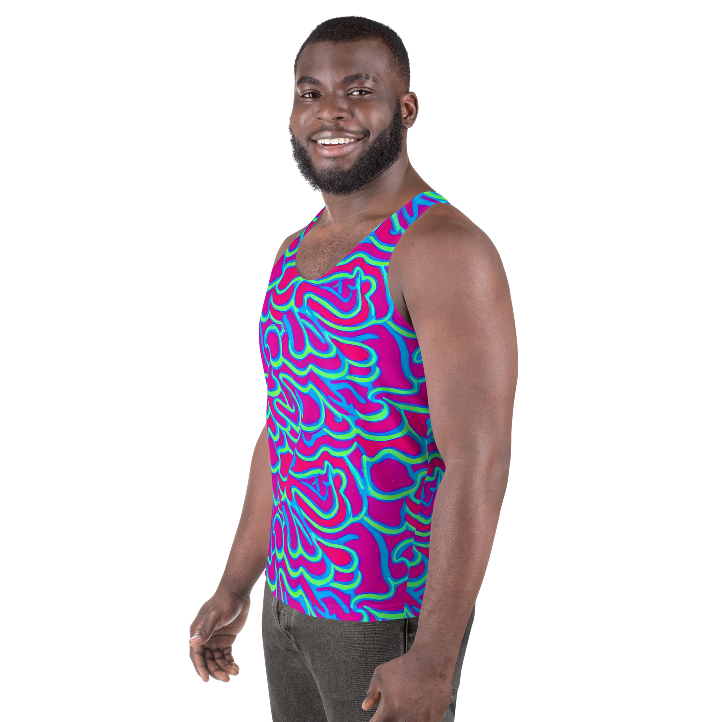 Men's Tank Top - Aquatic Ember