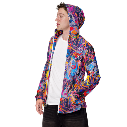 Men's Windbreaker - Vibrant Fusion