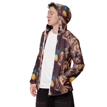 Men's Windbreaker - Nebula Siren