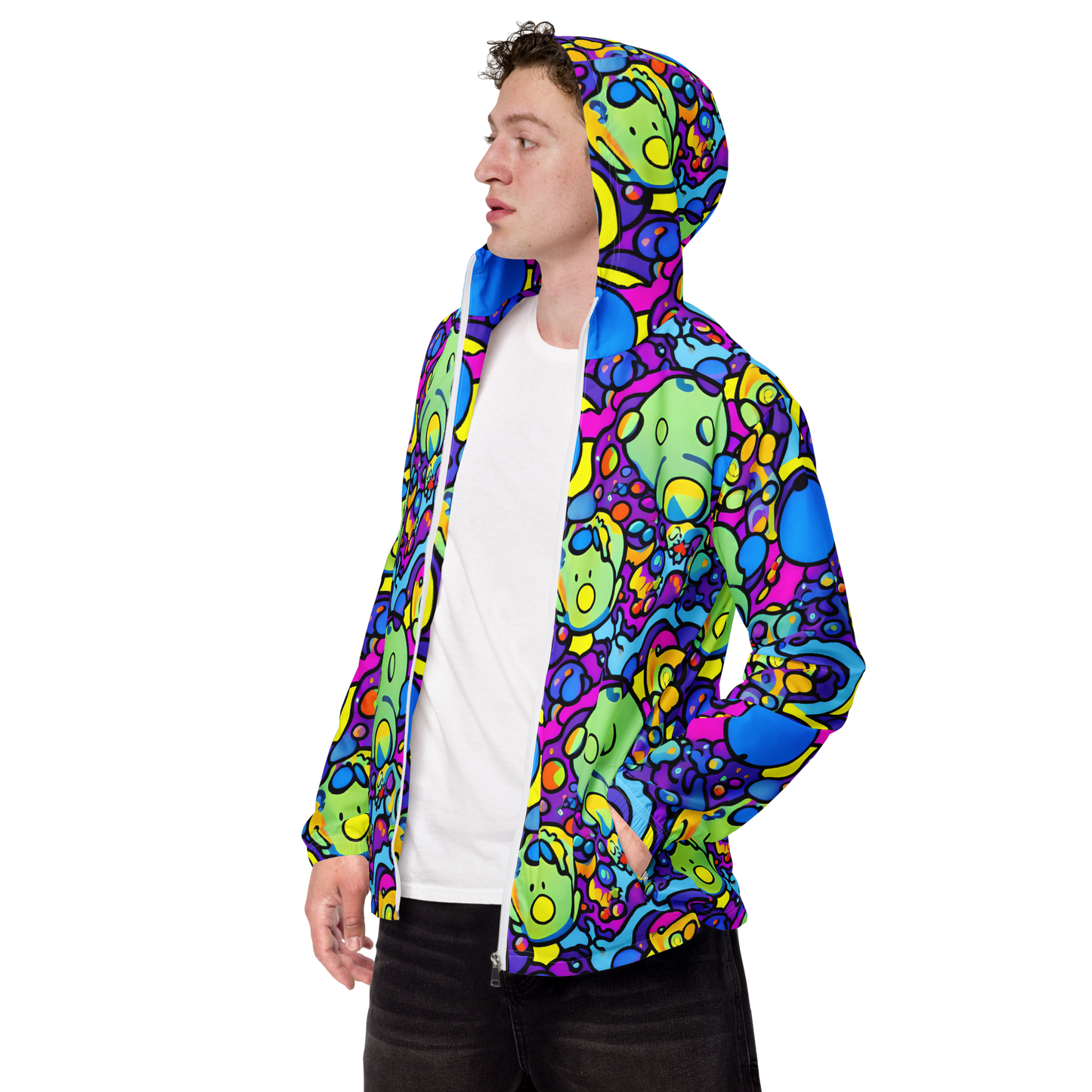 Men's Windbreaker - Enchanted Orbs