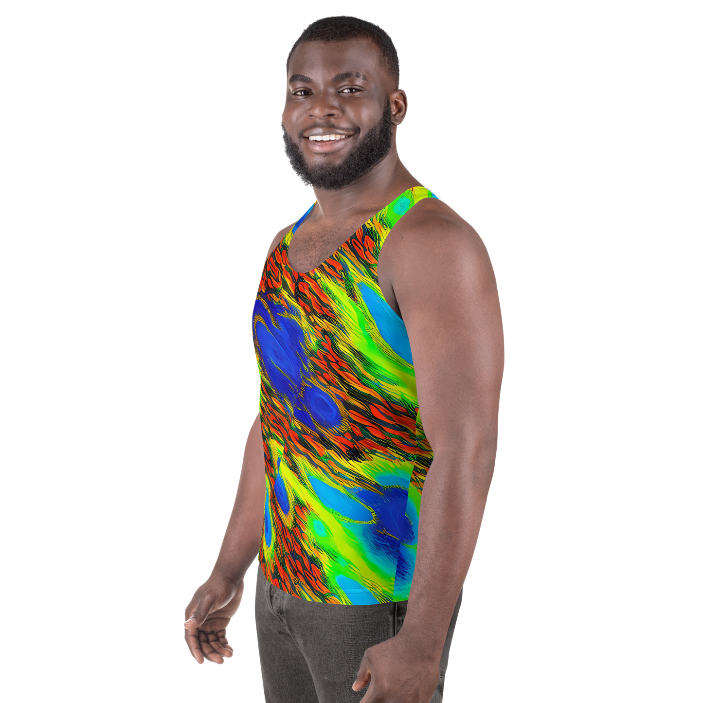 Men's Tank Top - Hodgkin's Blaze