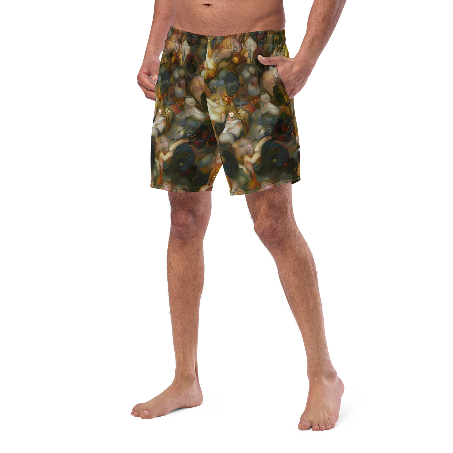 Swim Trunks - Cryptic Canvas