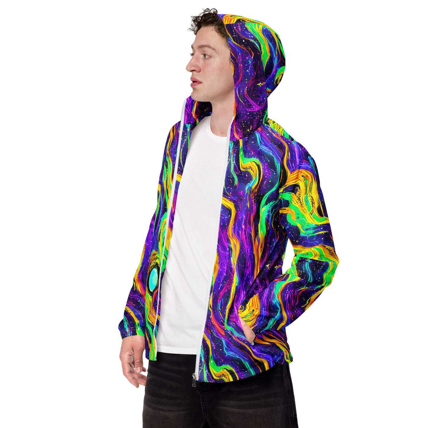 Men's Windbreaker - Jackson Swirl