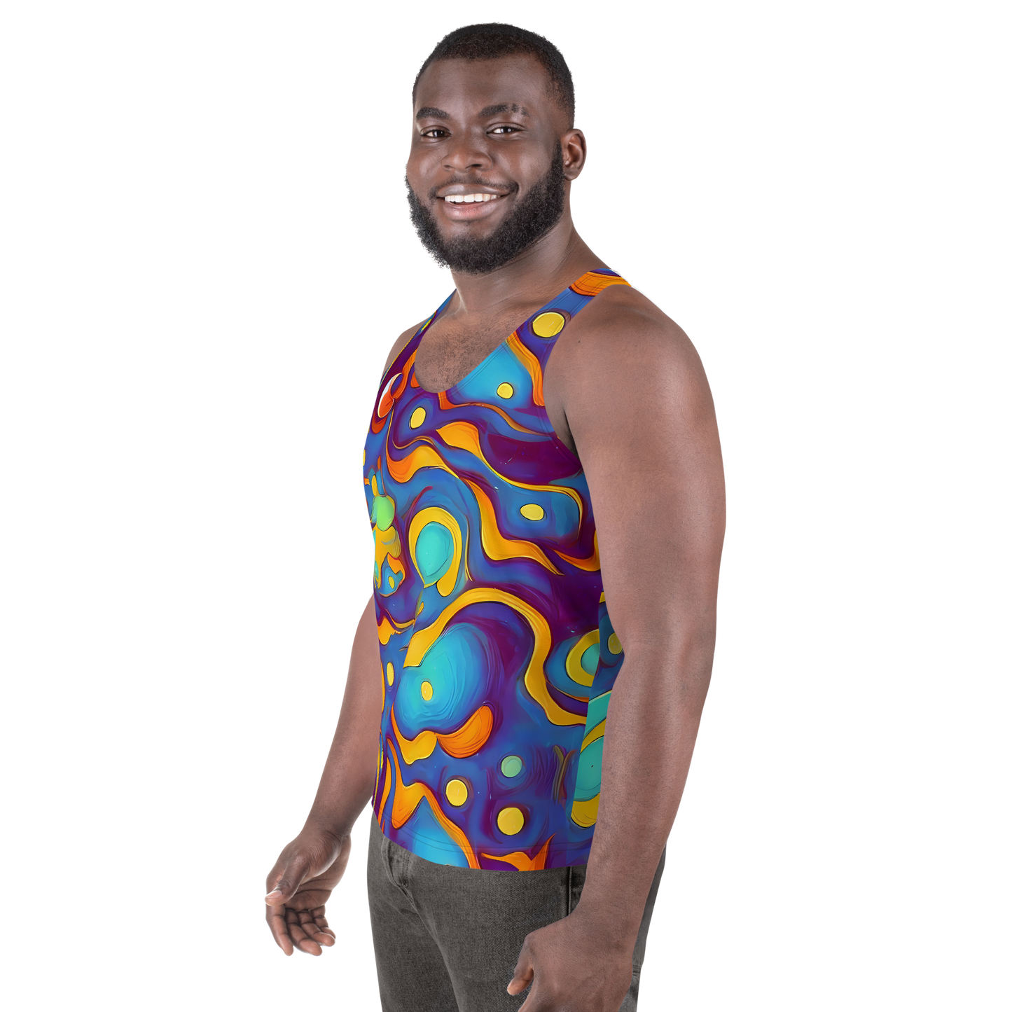 Men's Tank Top - Pelton Swirl