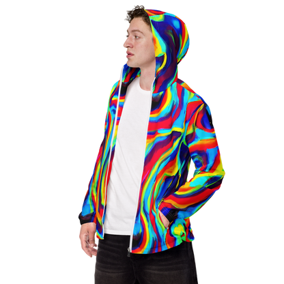 Men's Windbreaker - Stael Swirls